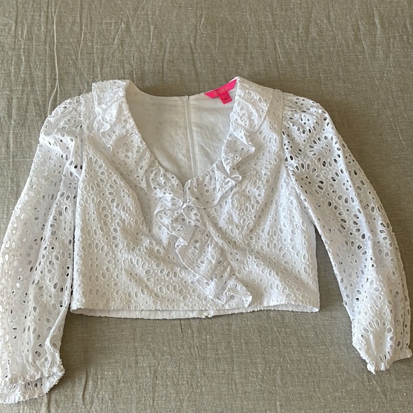 Lilly Pulitzer Roca Crop Top - Picture 2 of 7